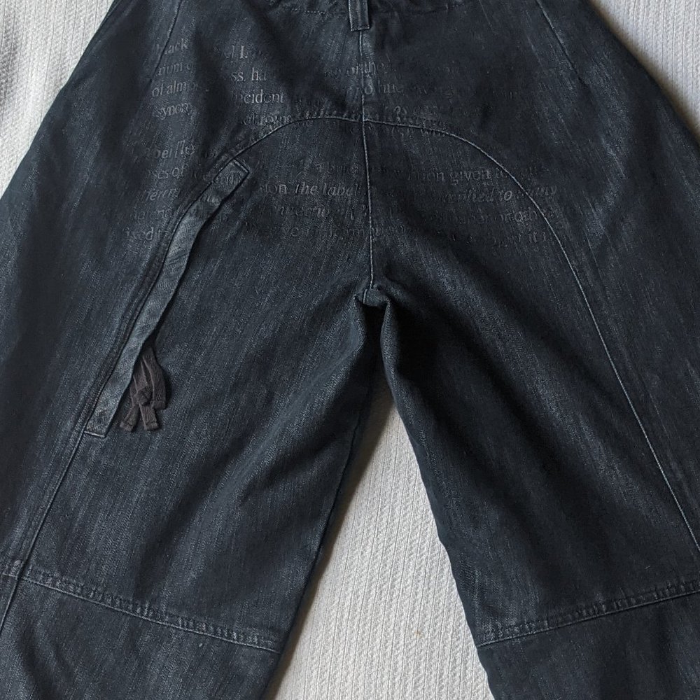 Black label Rundholz women jeans (black, size small)